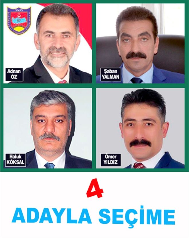 4 ADAYLA  SEÇİME
