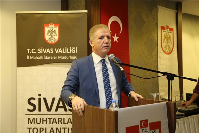 VALİ GÜL, MUHTARLARLA BİRARAYA GELDİ
