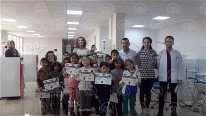 ÖĞRENCİLER DİŞ TARAMASINDAN GEÇİRİLDİ