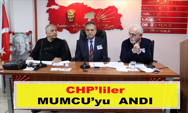 CHP´liler  MUMCU´yu  ANDI