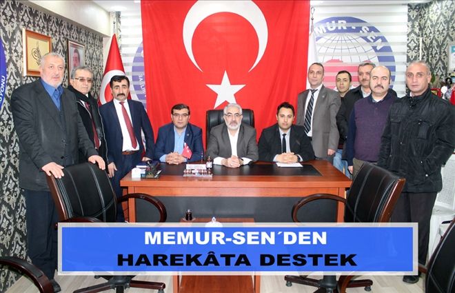 MEMUR-SEN´DEN HAREKÂTA DESTEK