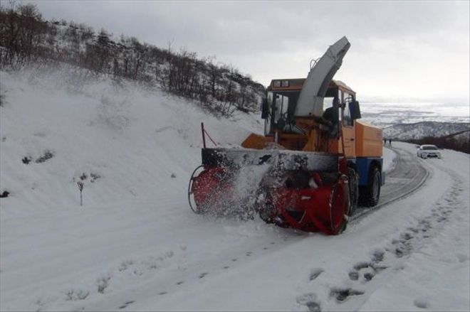 178 KÖY YOLU ULAŞIMA KAPANDI