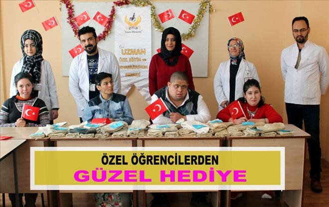 ÖZEL ÖĞRENCİLERDEN GÜZEL HEDİYE