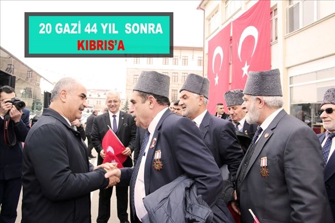 20 GAZİ 44 YIL  SONRA KIBRIS´A