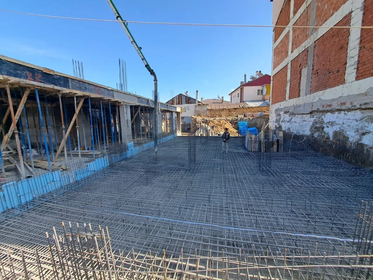 Kur’an Kursu Binasının Temeli Atıldı