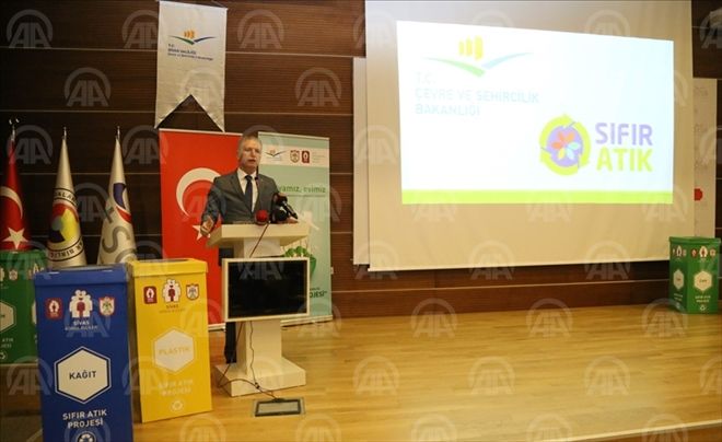 "SIFIR ATIK PROJESİ" TANITILDI