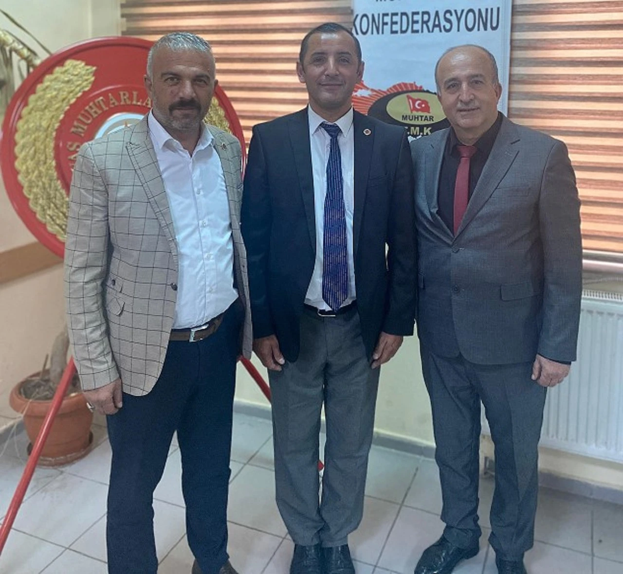Sivas’ta Muhtarlar Federasyon Başkanı Seçildi