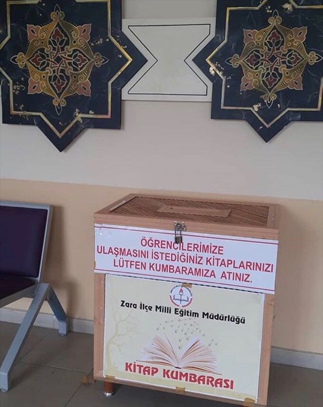 ZARA´DA ?KİTAP KUMBARASI? PROJESİ BAŞLADI