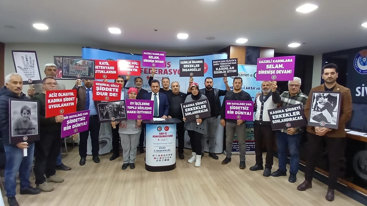 Sivas’ta Kadına Yönelik Şiddete Tepki Sesleri Yükseldi