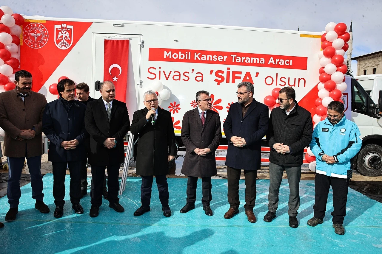 Sivas'a Şifa Olacak Araç  Hizmete Girdi