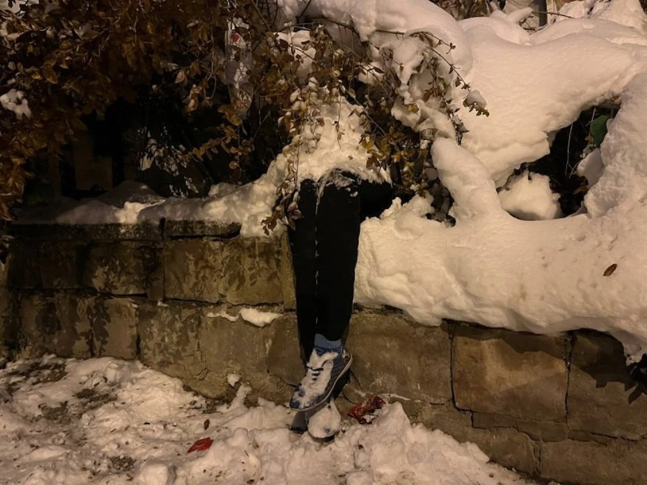 Kardan adamı ceset sandı, ortalığı birbirine kattı   