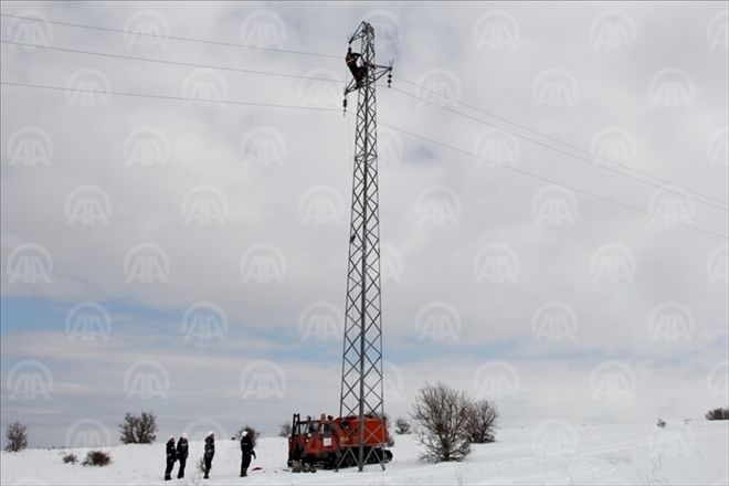 ´ENERJİ TİMLERİ´ KARA KIŞTA İŞBAŞINDA