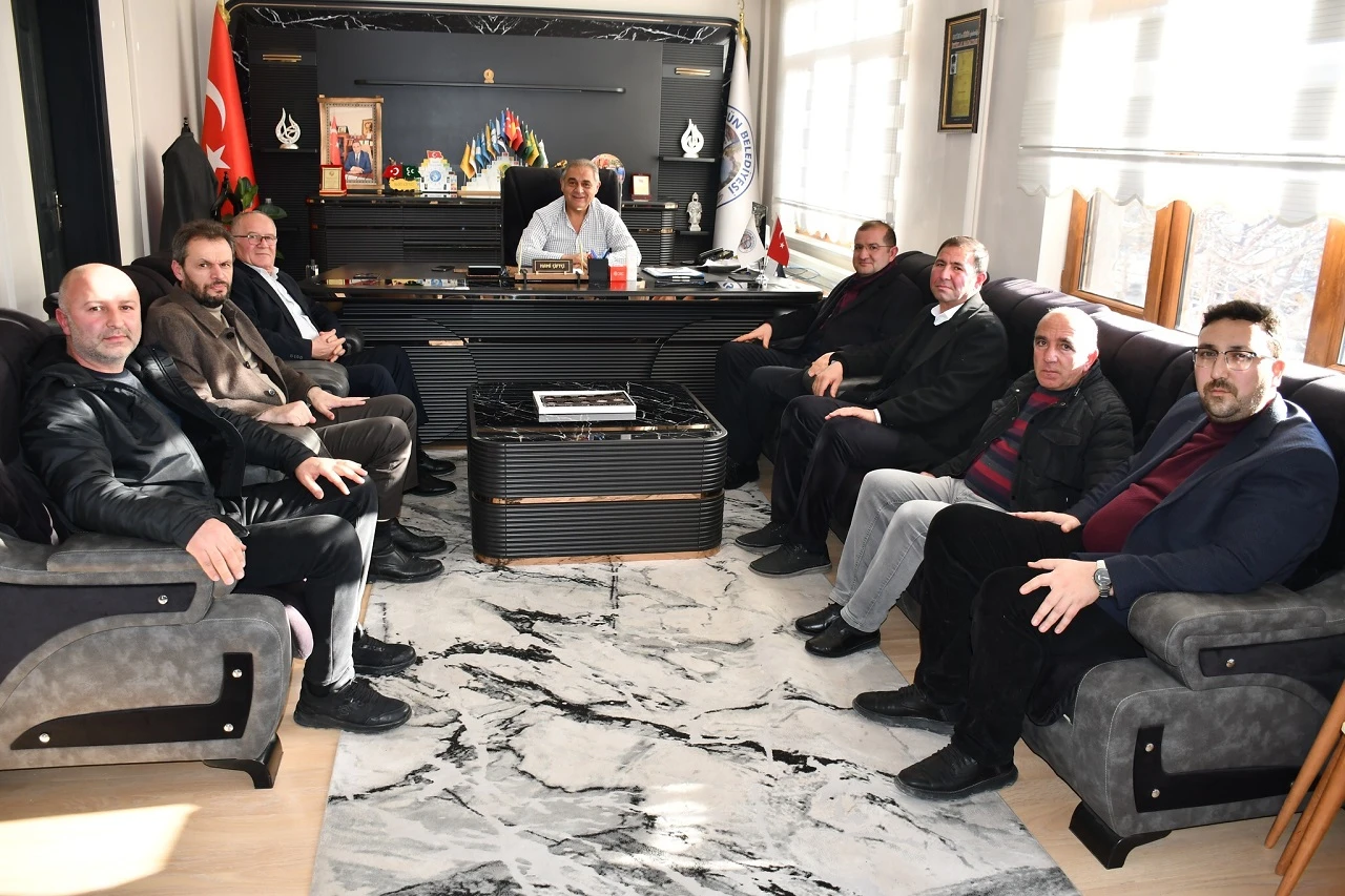Yeni Başkandan Nami Çiftçi’ye Ziyaret
