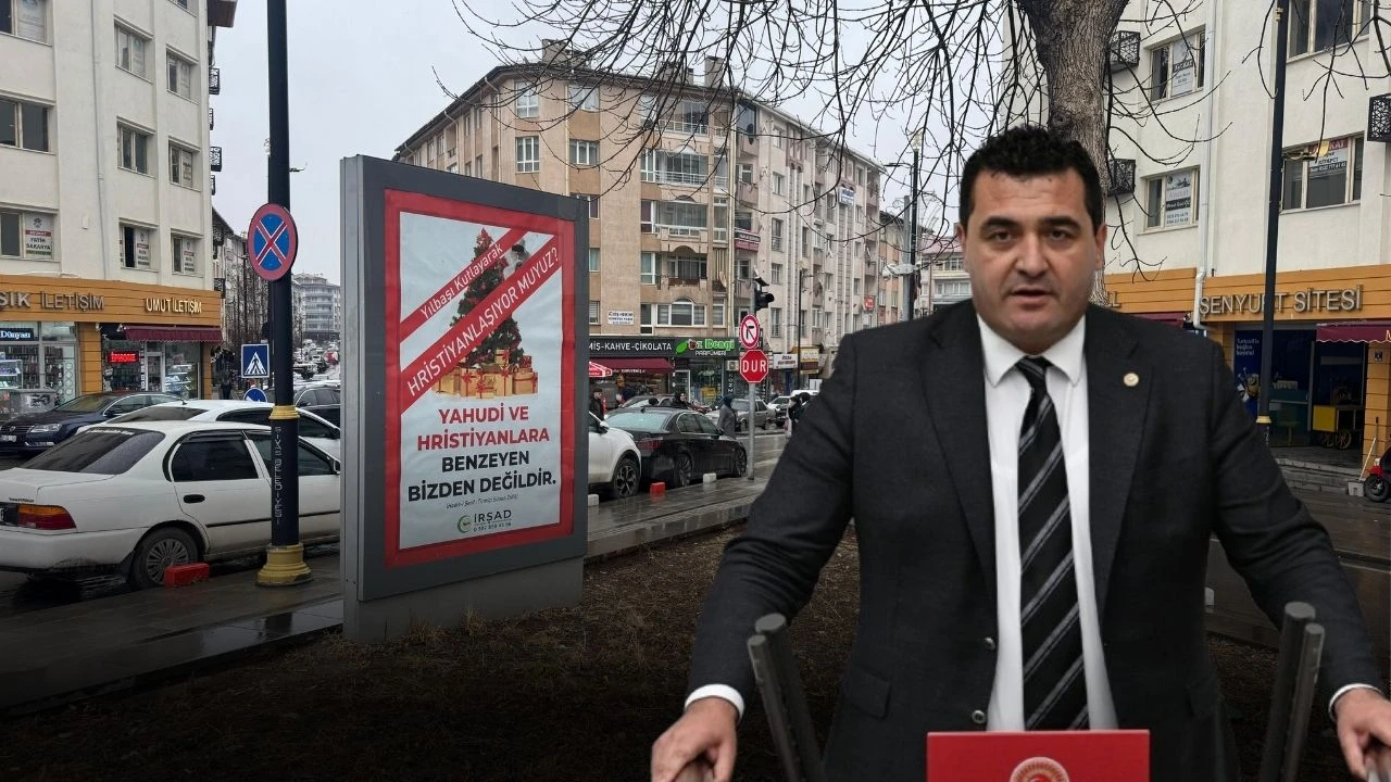 Sivaslı Vekilden Billboardlara Tepki:" Düşmanlığa Sevk Ediyor''