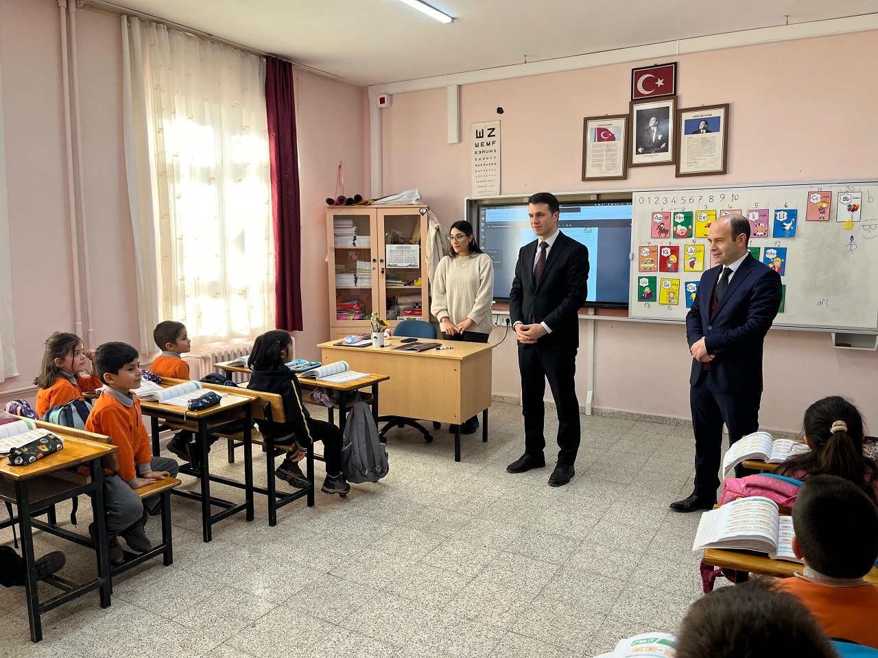 Kaymakam Türkmen öğrencilerle bir araya geldi