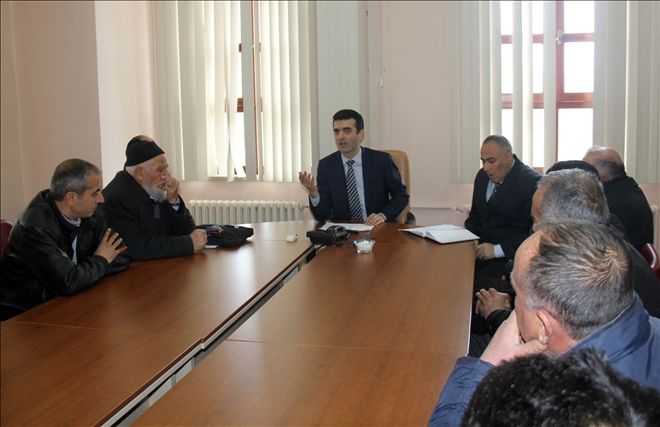 30 KÖYÜN SU SORUNU KONUŞULDU