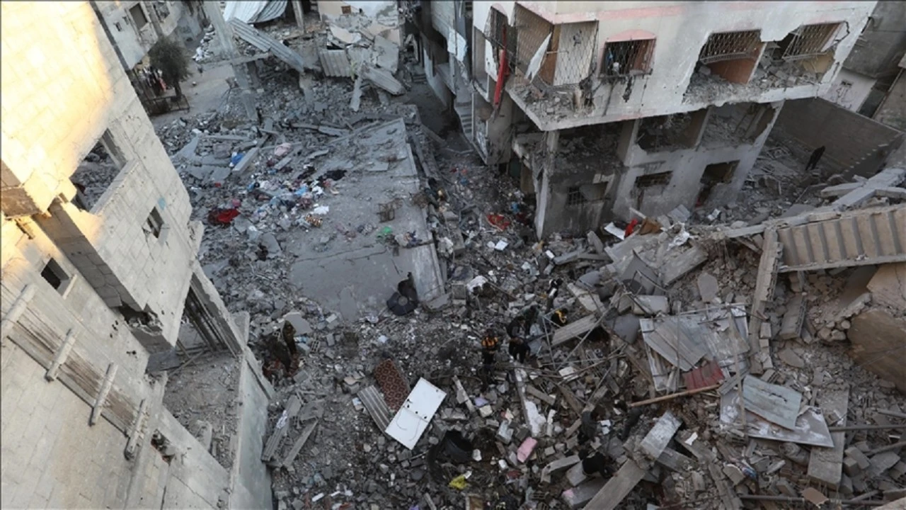Gazze'de can kaybı 45 bin 936'ya yükseldi