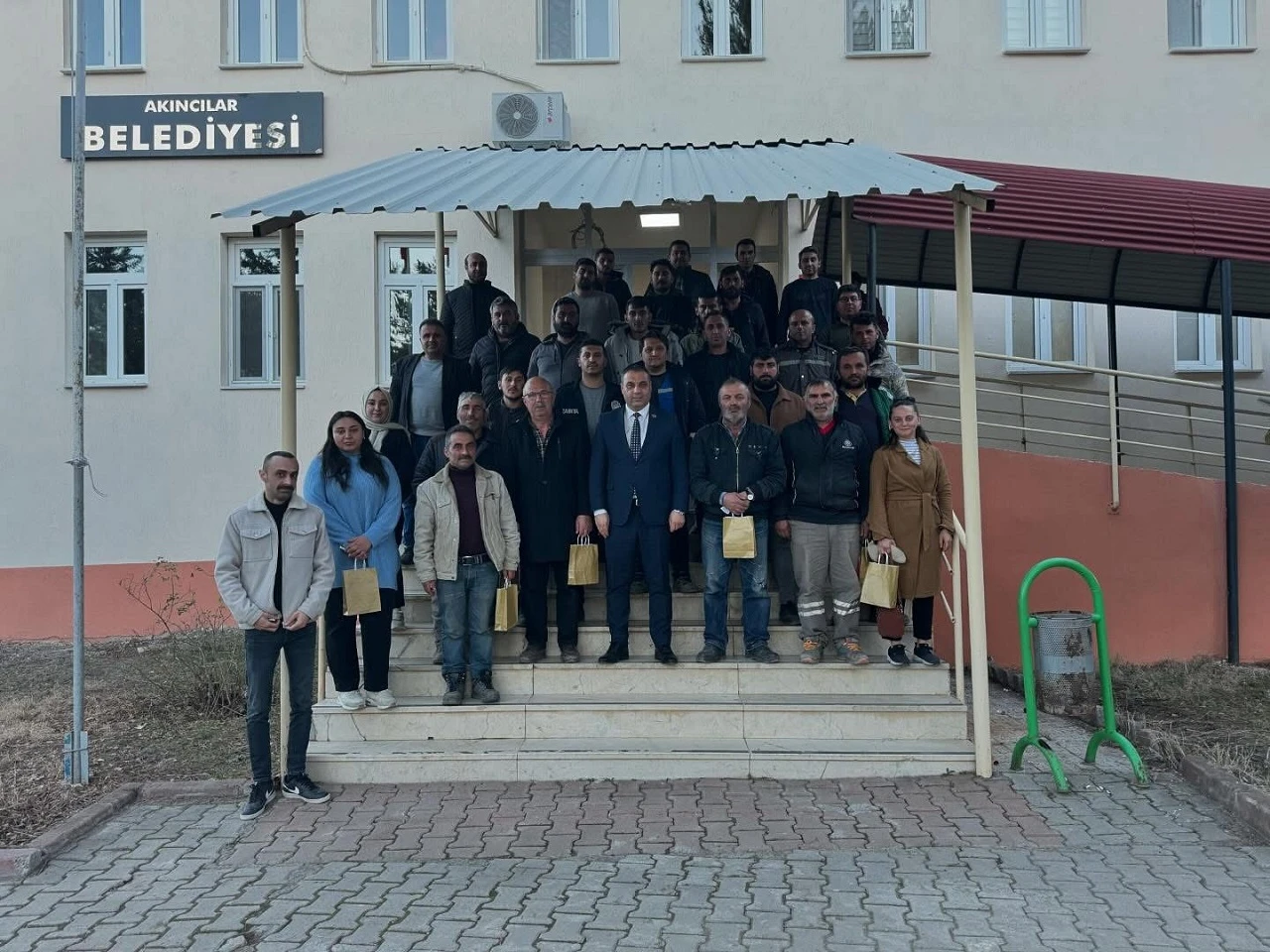 Başkan Sevinç, personelle toplantı yaptı