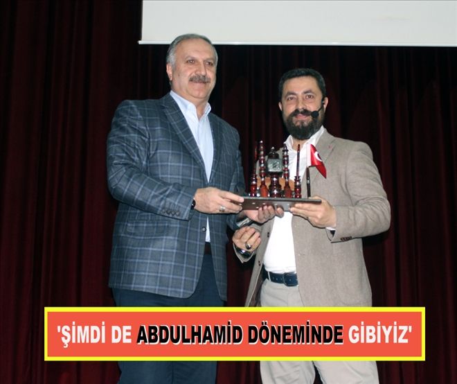 ´ŞİMDİ DE ABDULHAMİD DÖNEMİNDE GİBİYİZ´