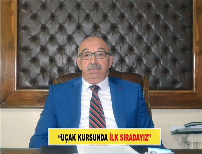 ?UÇAK KURSUNDA İLK SIRADAYIZ?