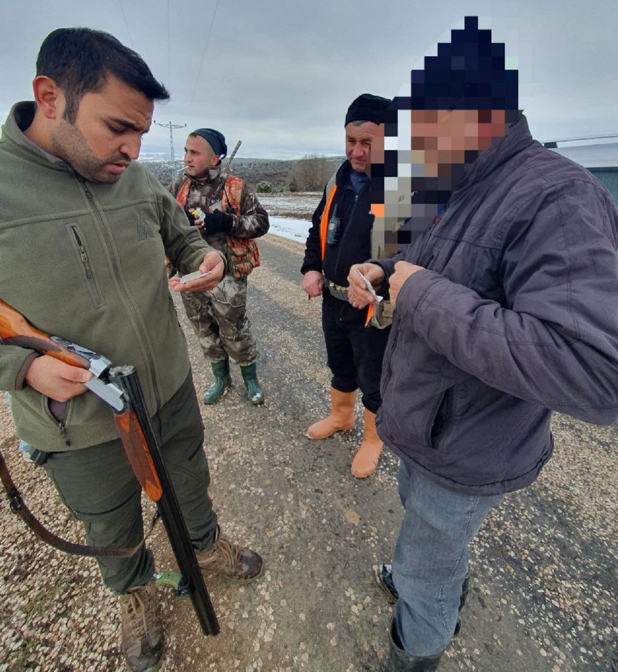 Sivas'ta Avcılara Denetleme