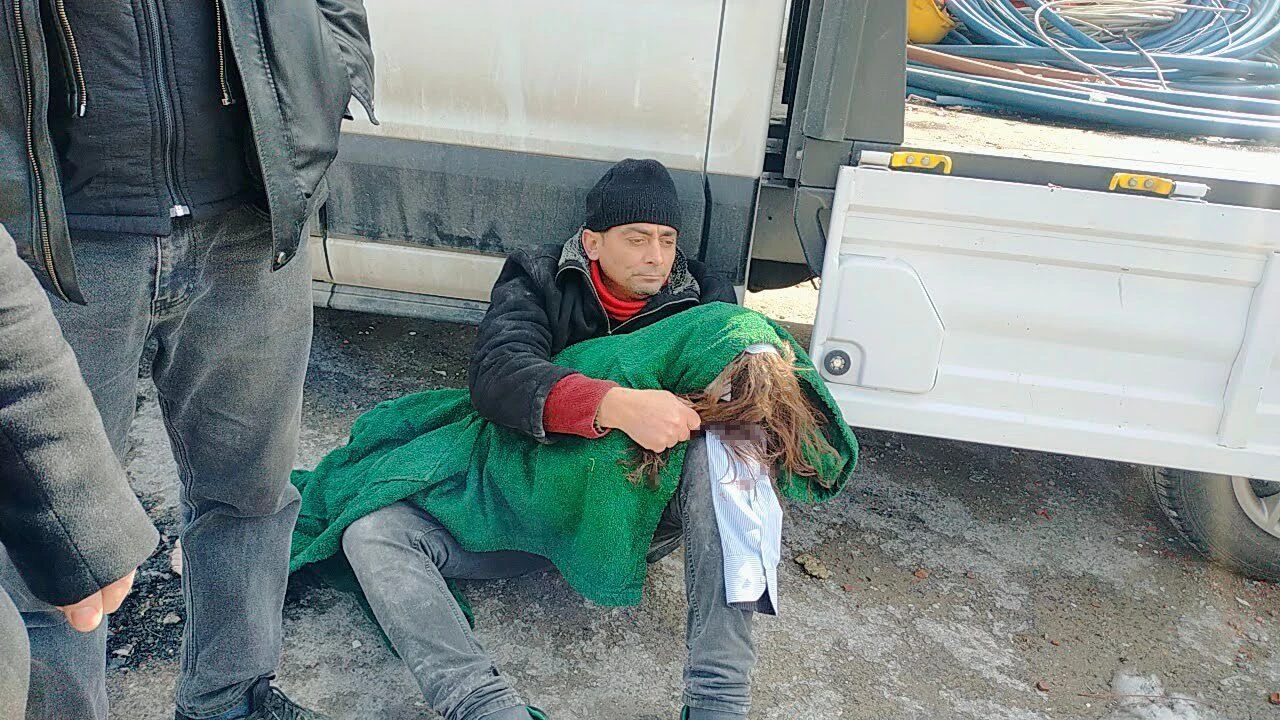 Asrın felaketinden yürek yakan yeni görüntü