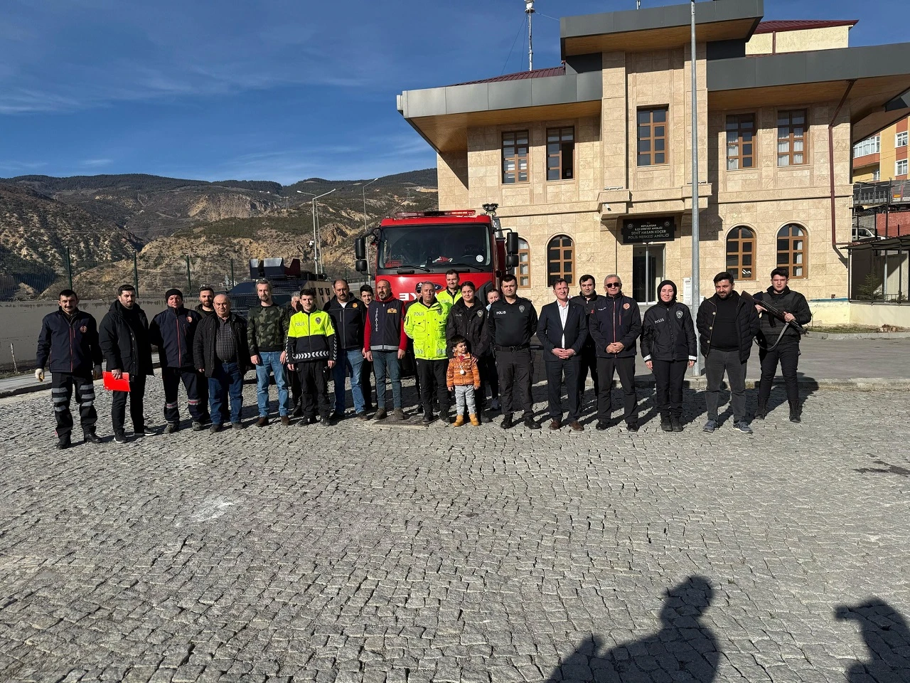 Sivas’ta Yangın Tatbikatı