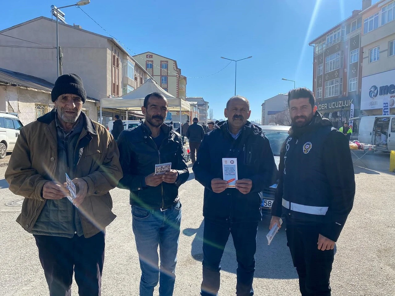 Sivas'ta Polis Vatandaşları Uyardı