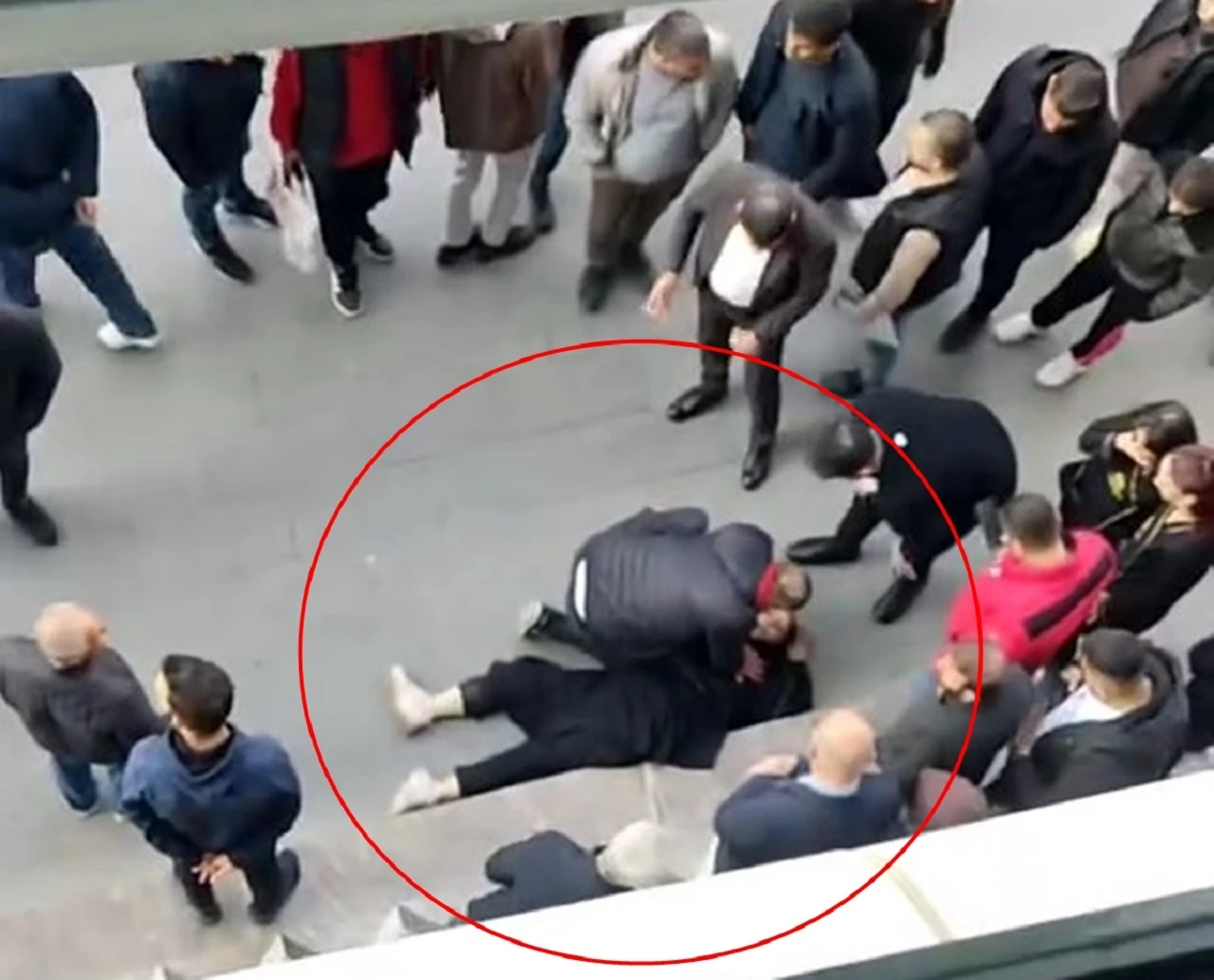 İş merkezinin 7'nci katından düşerek öldü