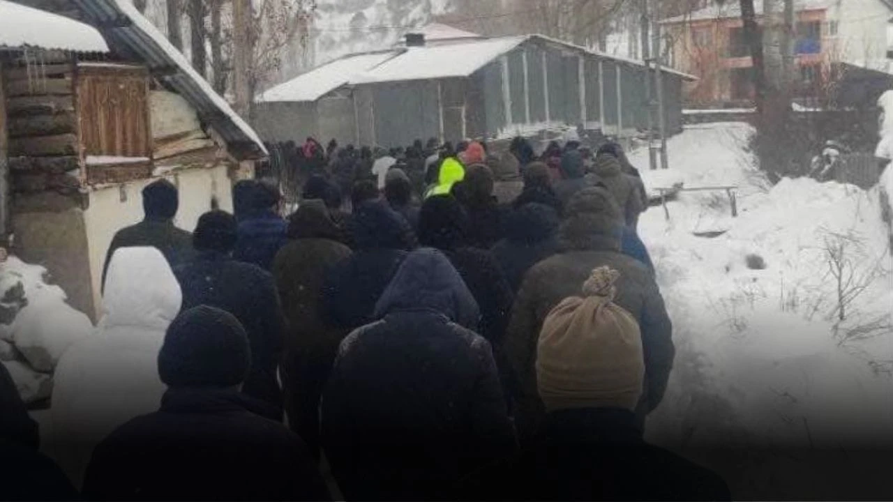 İsrail'in Saldırısında Ölen Sivaslı İşçi Toprağa Verildi