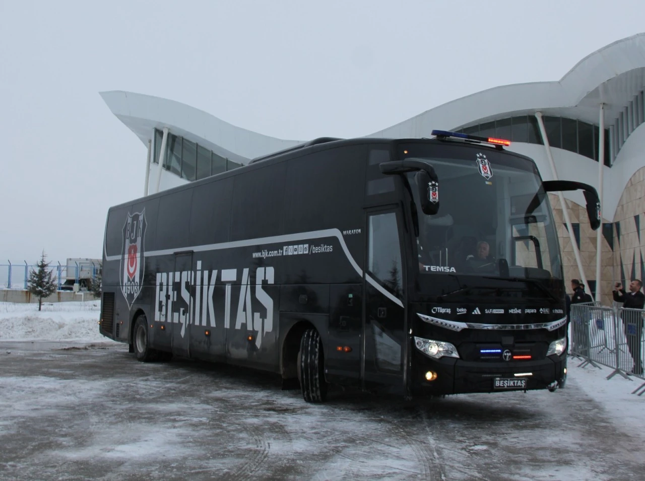Beşiktaş Kafilesi Sivas’a Geldi