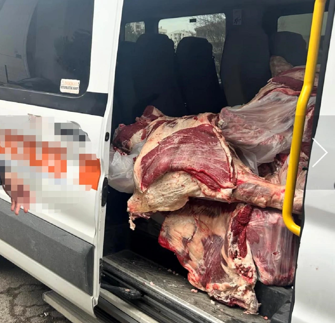 Personel servisinde et taşınan markete rekor ceza