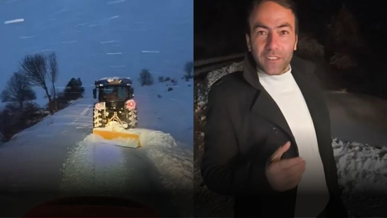 Sivas'ta Köy Muhtarından Örnek Hareket