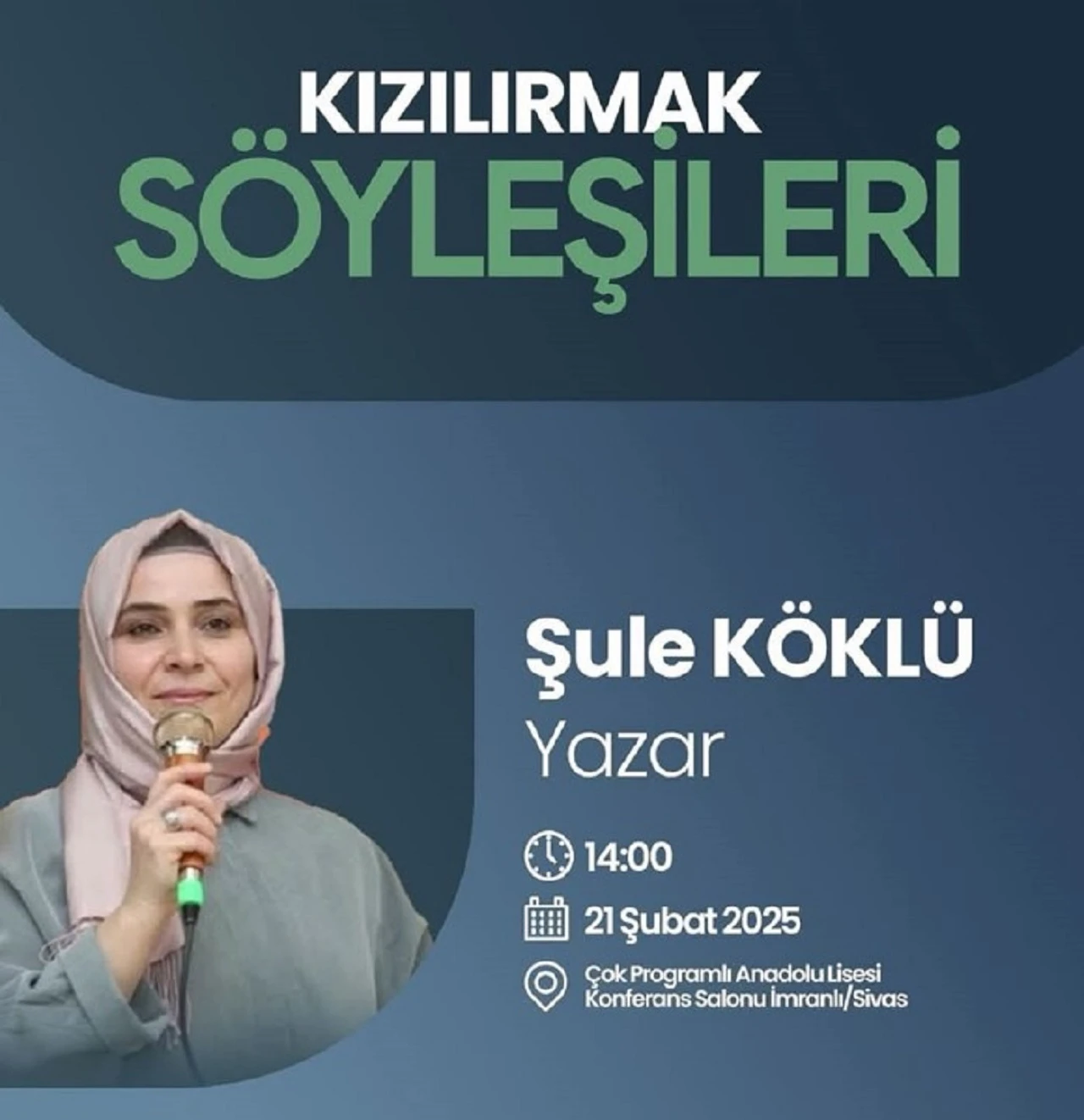 Şule Köklü, Sivas’ta Sevenleriyle Buluşuyor