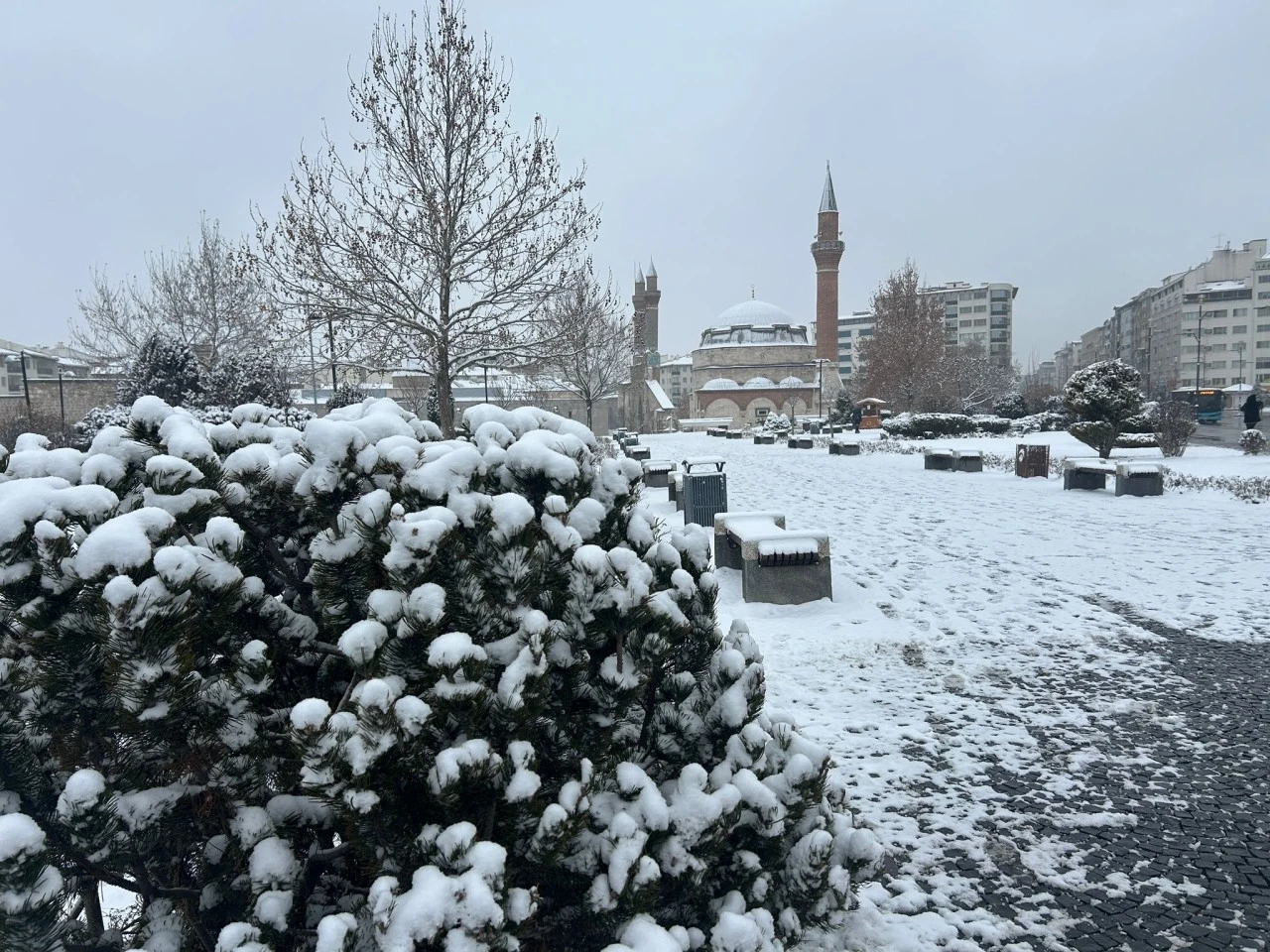 Sivas’ta Eğitime Kar Molası