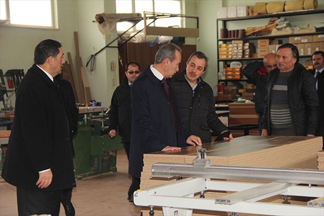 REKTÖR YILDIZ´dan KAMPÜSTE DENETİM