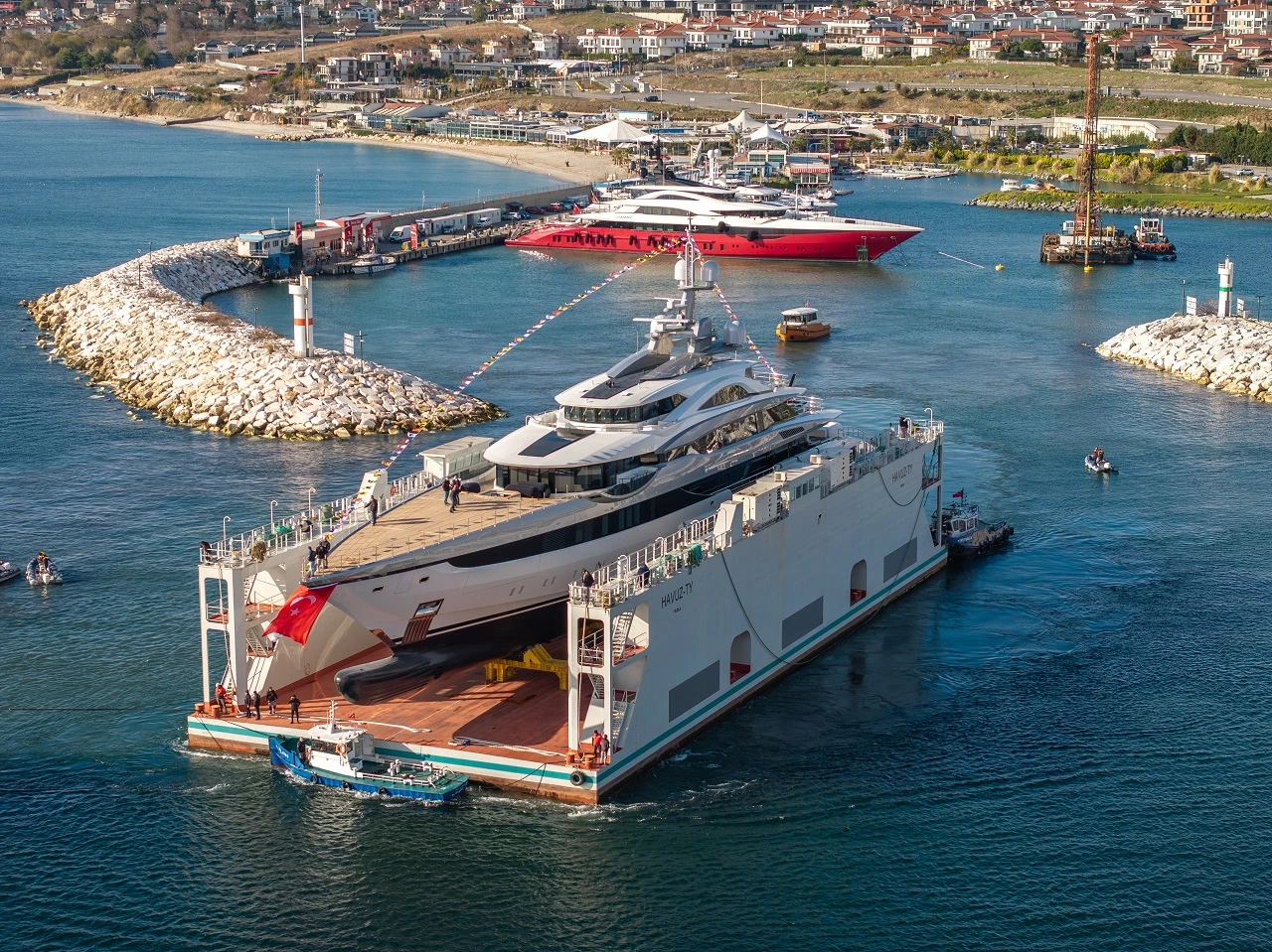 Türkiye, mega yat imalatında dünyada 2'nci sıraya yükseldi