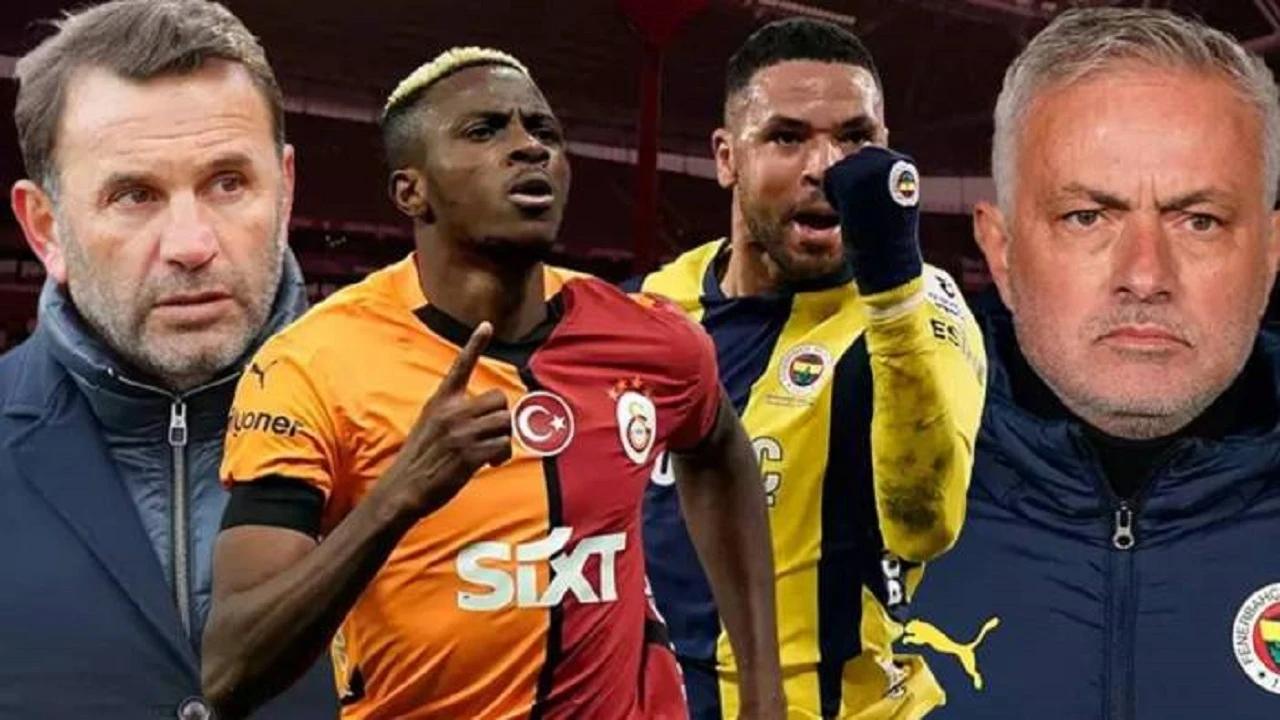 Galatasaray Fenerbahçe maçı muhtemel 11'leri!