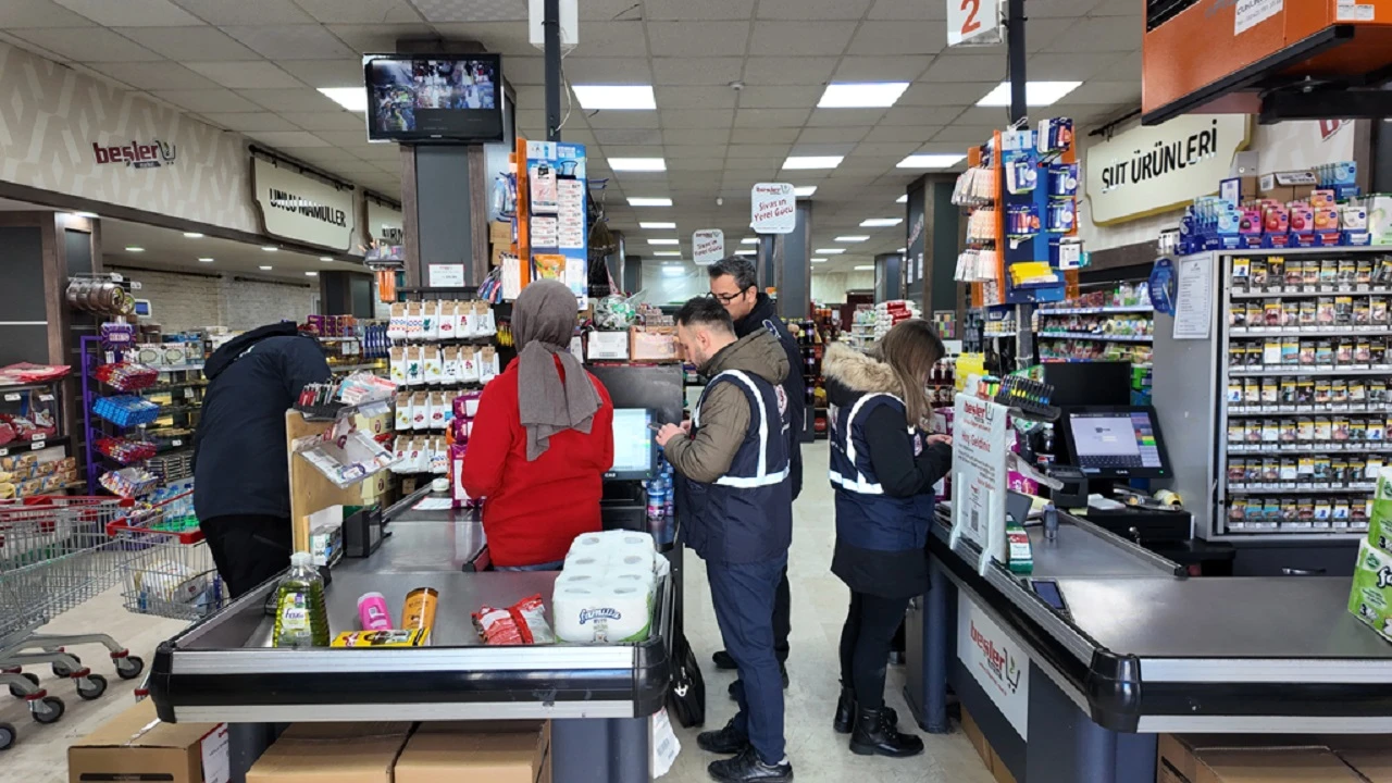 Sivas’ta Ramazan Öncesi Market Denetimi
