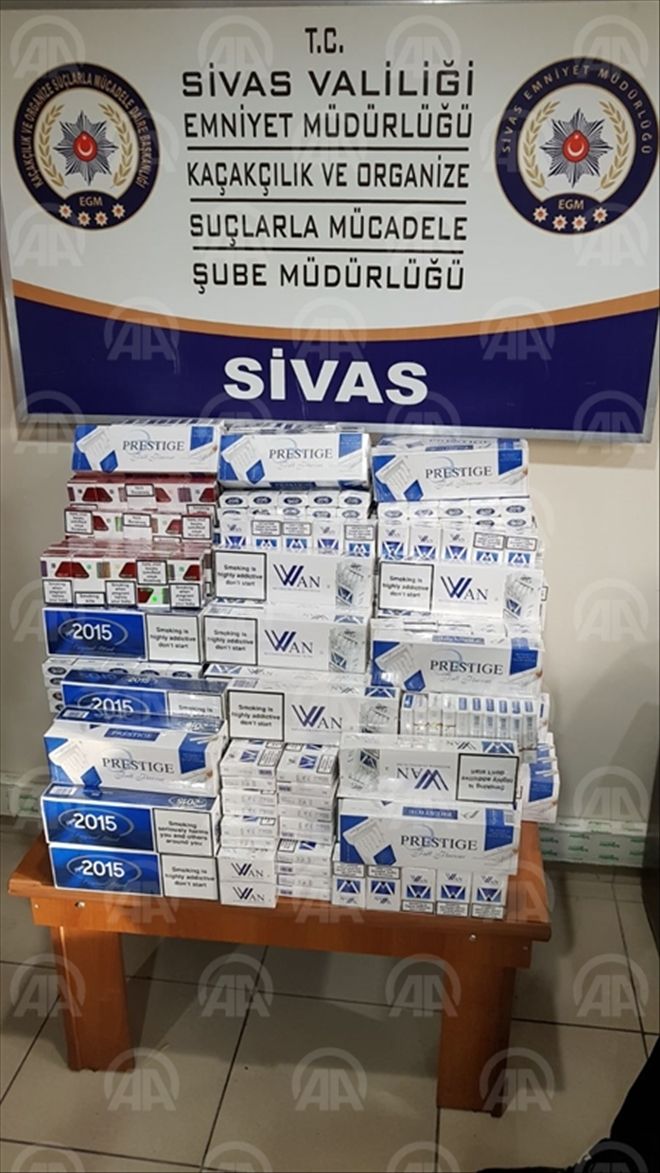 KAÇAK SİGARA OPERASYONU