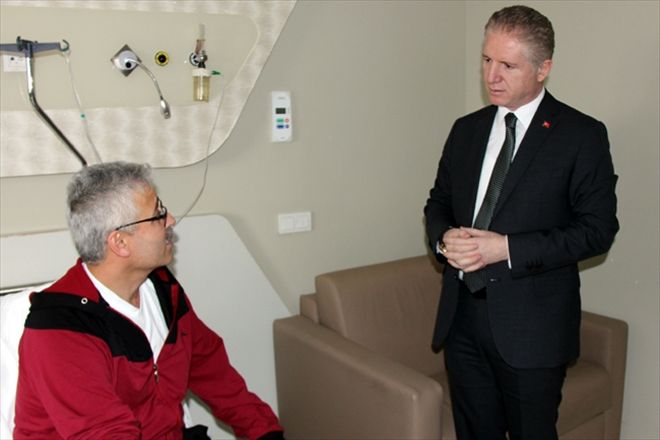 ŞEHİT VE GAZİLERİN BAŞKANI HASTALANDI