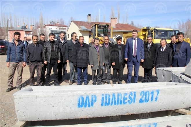 50 HAYVAN SULAĞI DAĞITILDI