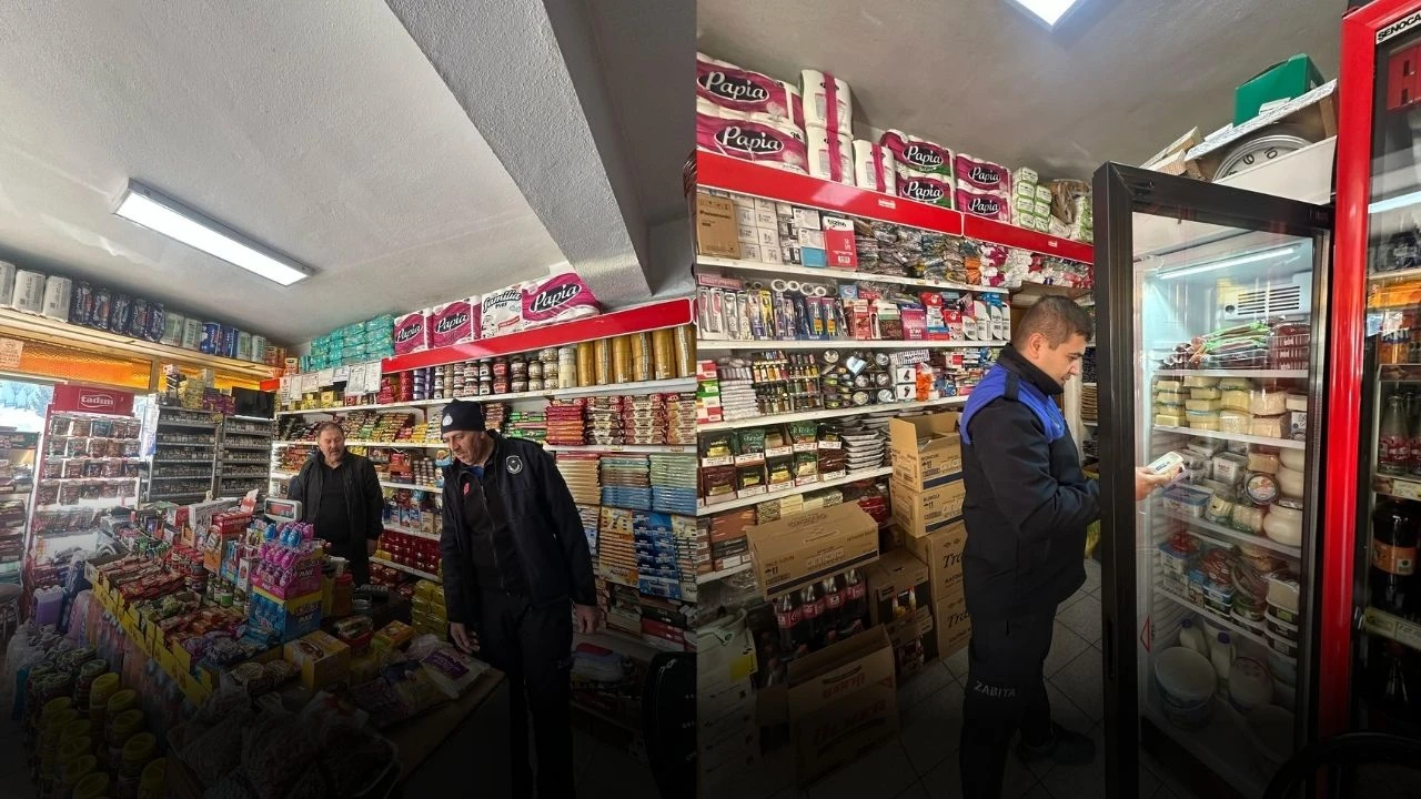 Sivas'ta Marketler Tek Tek Denetleniyor