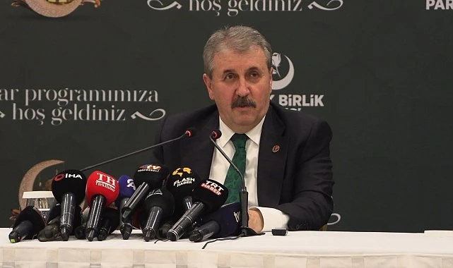 Destici: "Terörle ve teröristle müzakere olmaz"