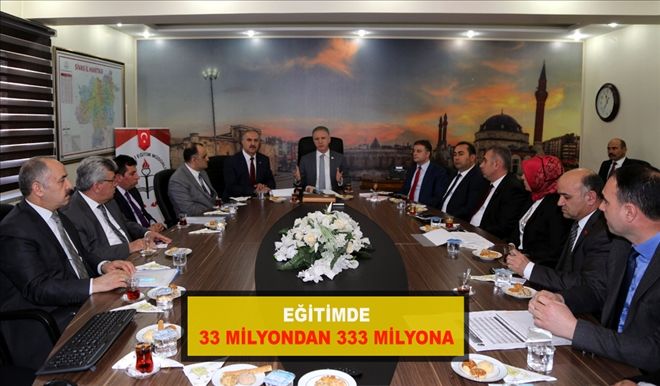 EĞİTİMDE 33 MİLYONDAN 333 MİLYONA