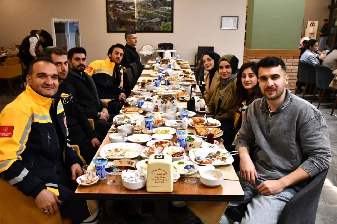 Sivas'ta Sağlık Çalışanlarıyla İftar