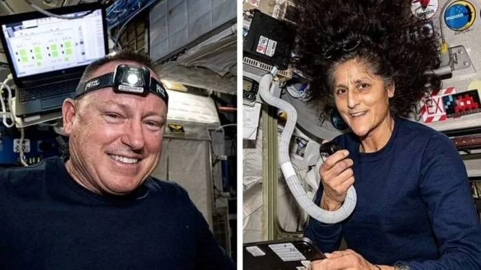 Uzayda mahsur kalan astronotlar dünyaya dönüyor