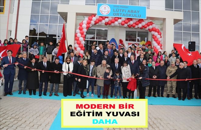 MODERN BİR EĞİTİM YUVASI DAHA