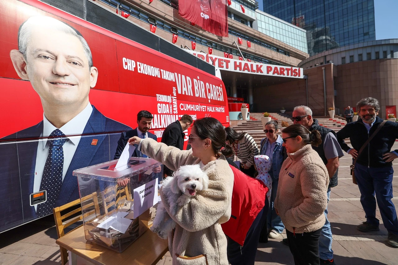CHP Genel Merkezi'nde cumhurbaşkanlığı ön seçimi