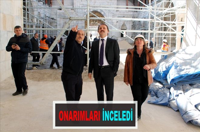 ONARIMLARI İNCELEDİ